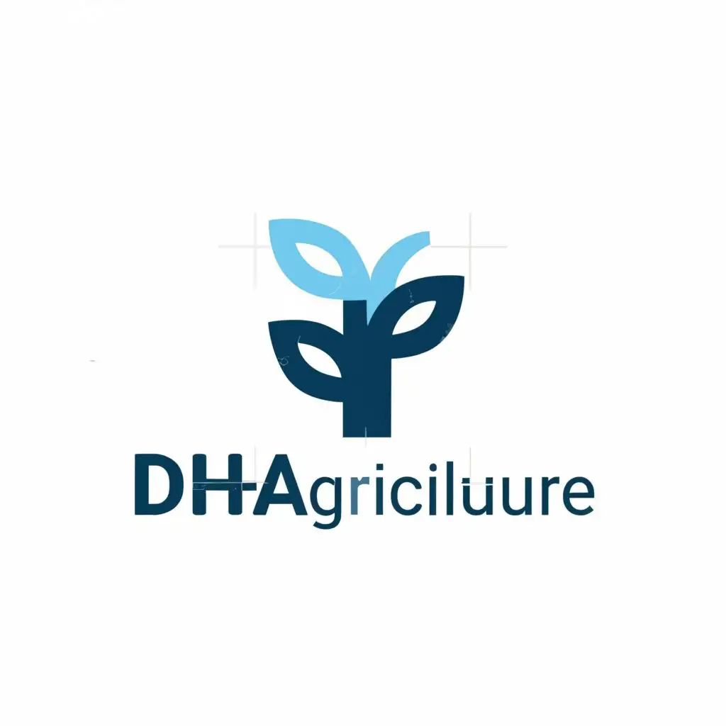 a logo design,with the text "DH+ Agriculture", main symbol:bery,Minimalistic,clear background