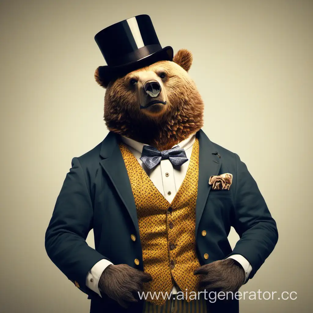 Dapper-Bear-Fashion-Adorable-Bear-Dressed-in-Dandy-Style