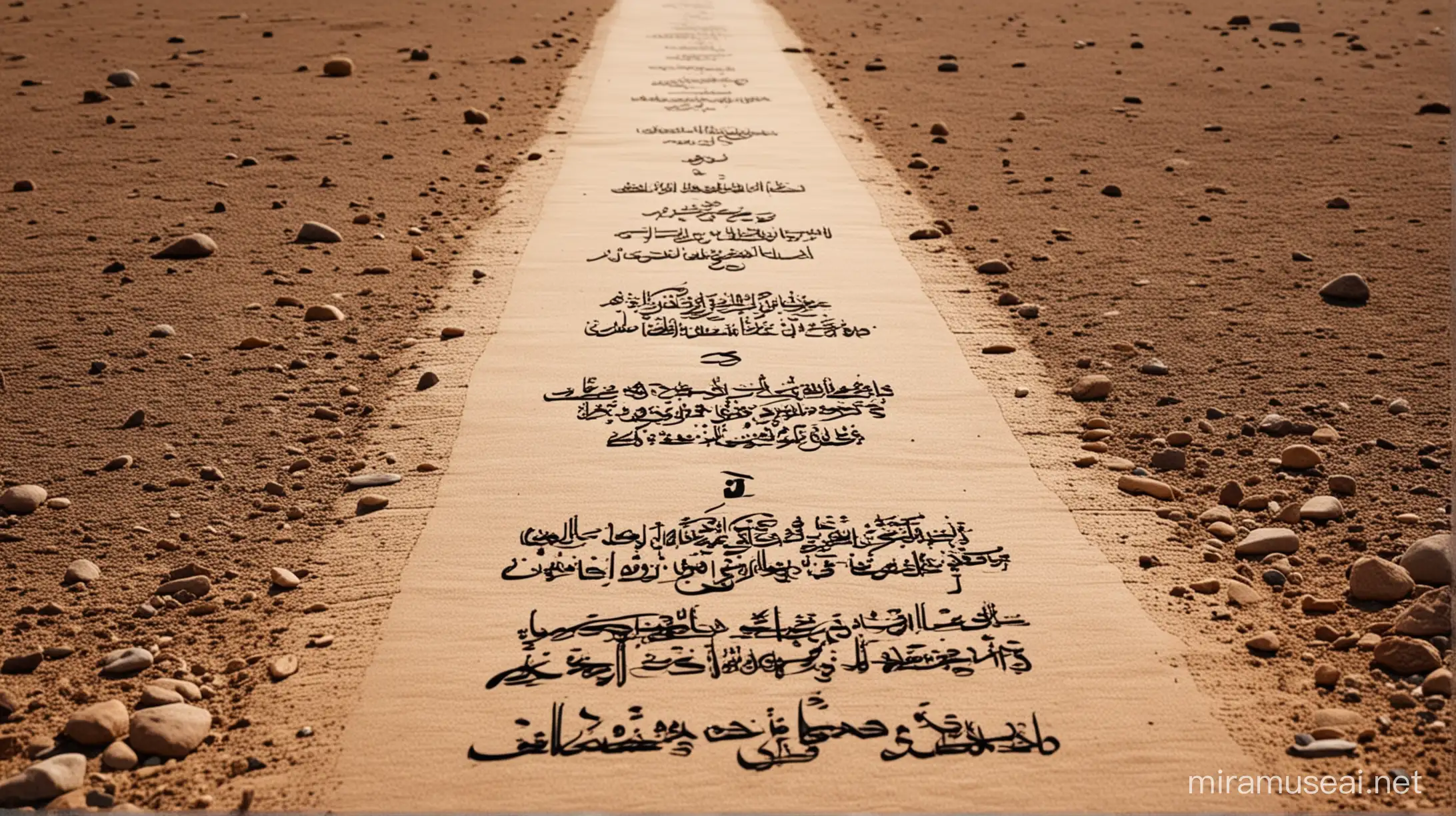 Inspirational Islamic Path Walking the Right Way in Life