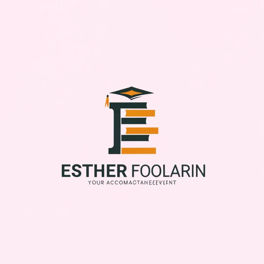 LOGO-Design-for-Esther-M-Folarin-Warm-and-Inviting-Professional-Branding-with-Economical-Symbols-and-Scholarly-Colors