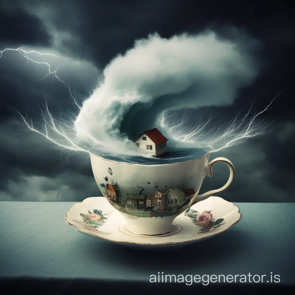 Whimsical-Scene-Miniature-Teacup-Amidst-a-Stormy-Sky