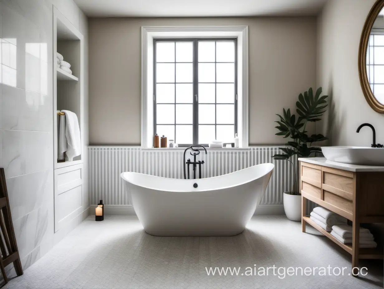 Modern-Standalone-Bathtub-in-Contemporary-Bathroom