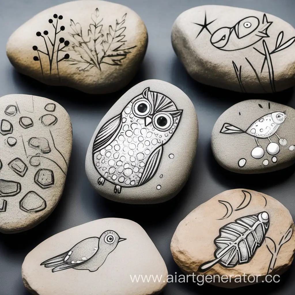 Whimsical-Stone-Sketching-Adventure-for-Children