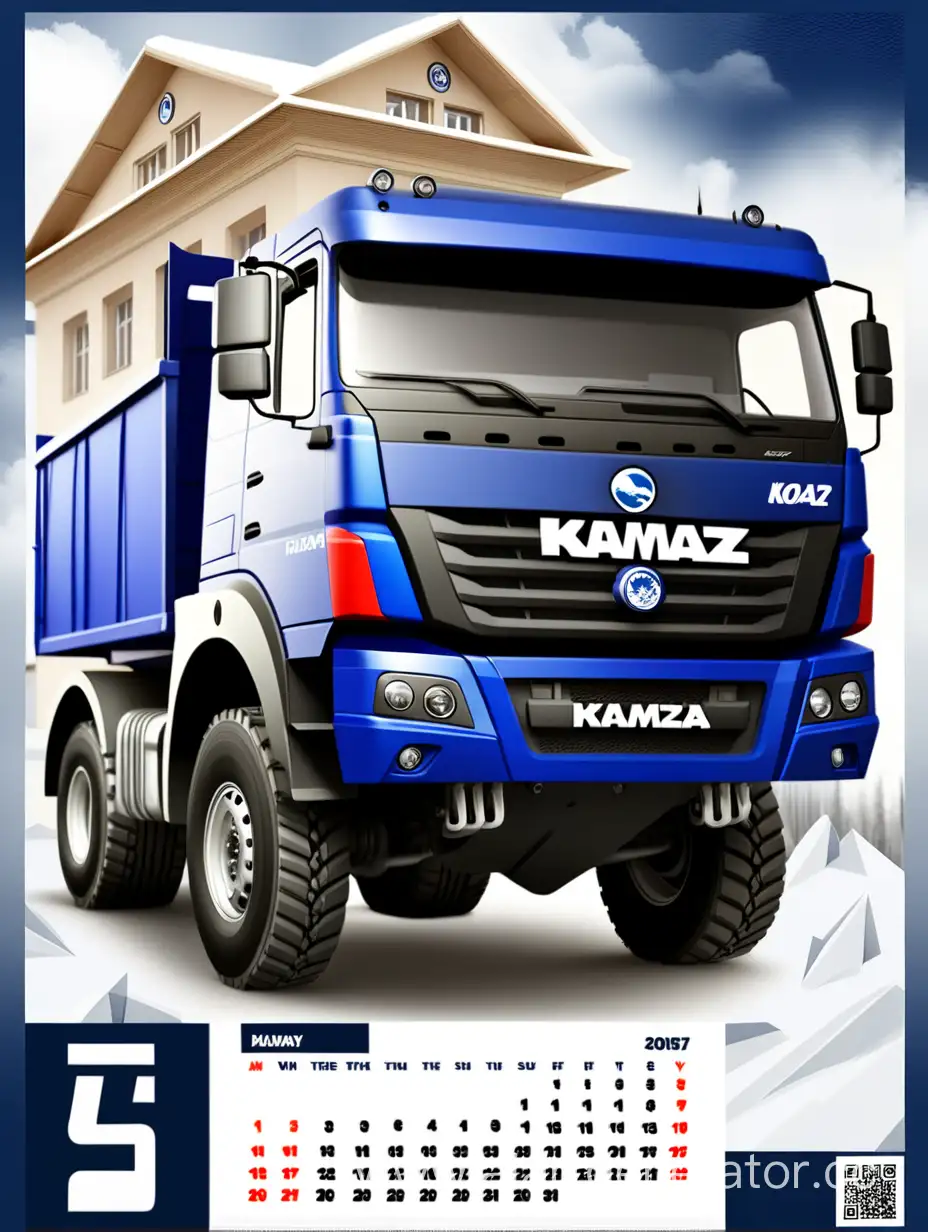Modern-and-Efficient-KAMAZ-Truck-Calendar-Design