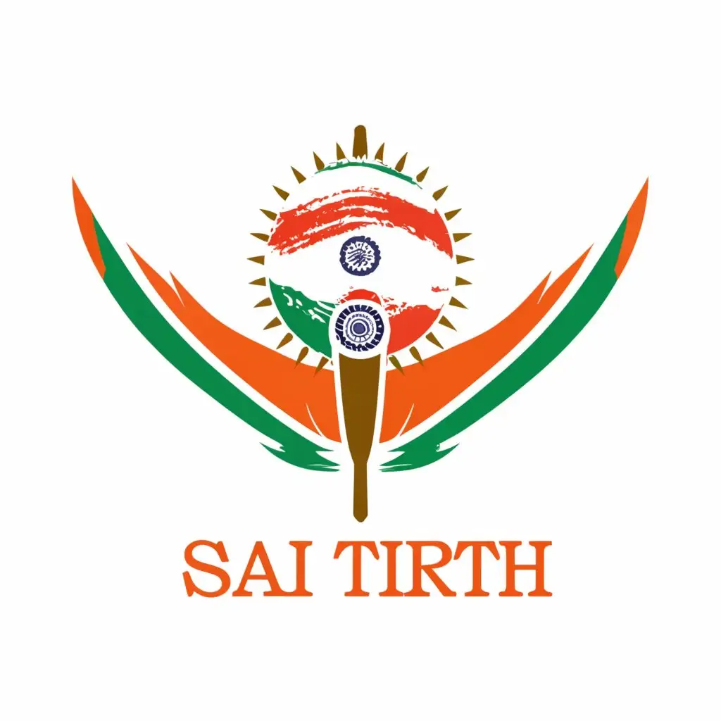 LOGO-Design-for-Sai-Tirth-Indian-Cricket-Pride-with-Eagle-and-Tricolour-Theme