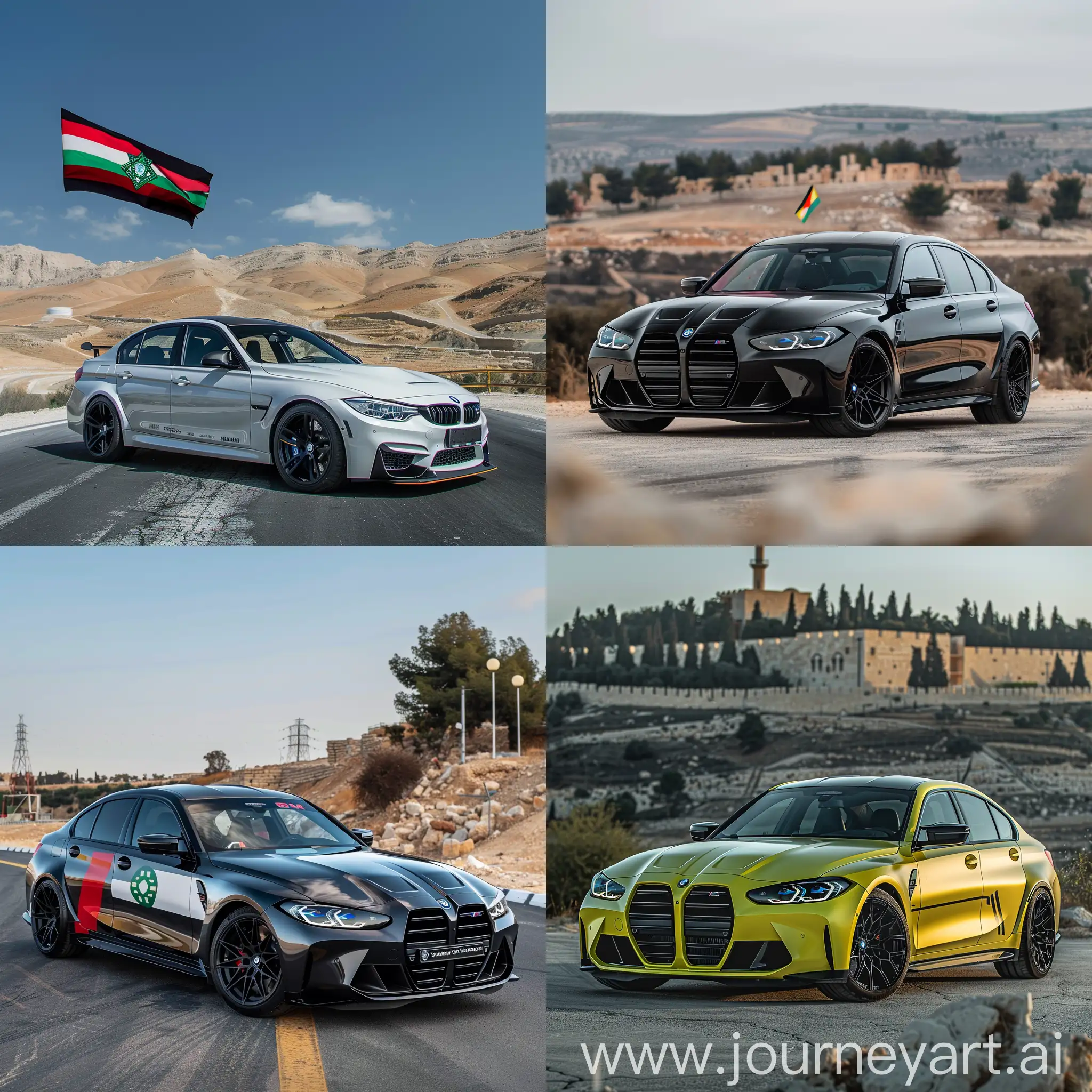 Palestine-Freedom-Rally-Featuring-BMW-M3-in-8K-Resolution