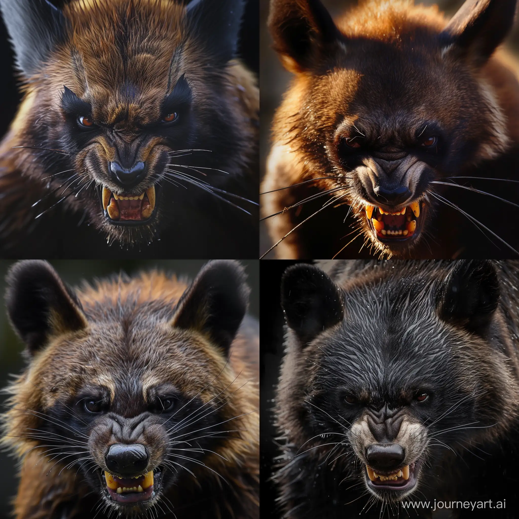 Fierce-Wolverine-in-CloseUp-Portrait