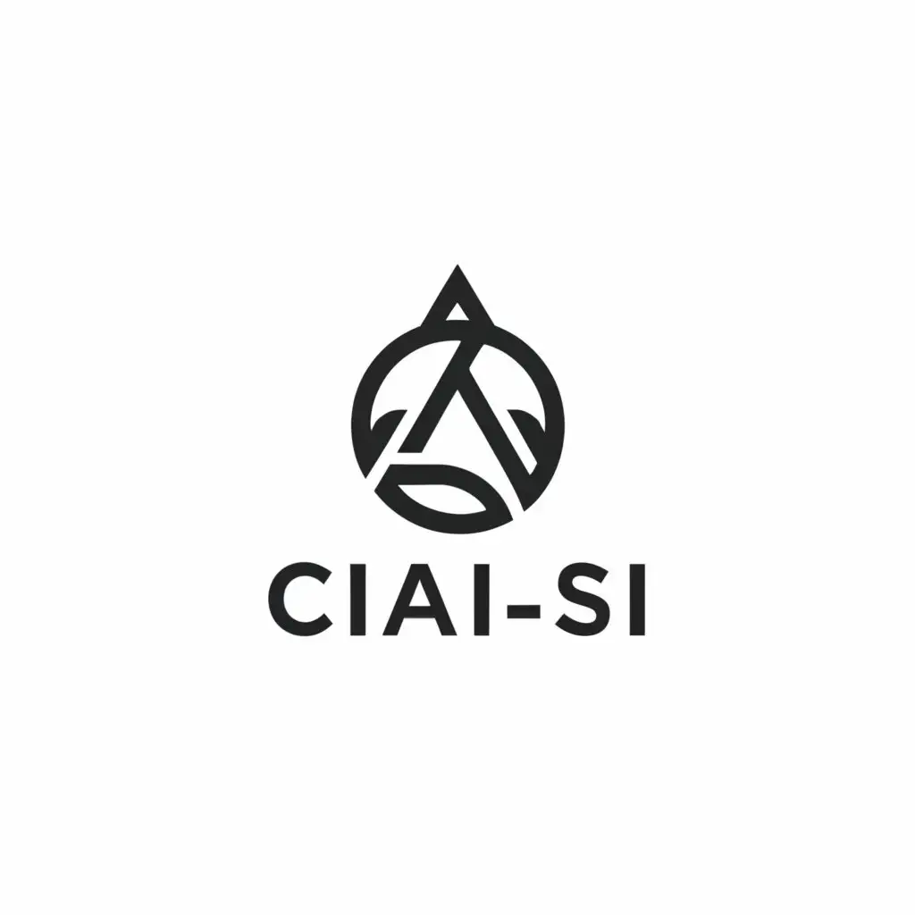 a logo design,with the text "CIAI-SI", main symbol:sorority,Minimalistic,be used in Sports Fitness industry,clear background