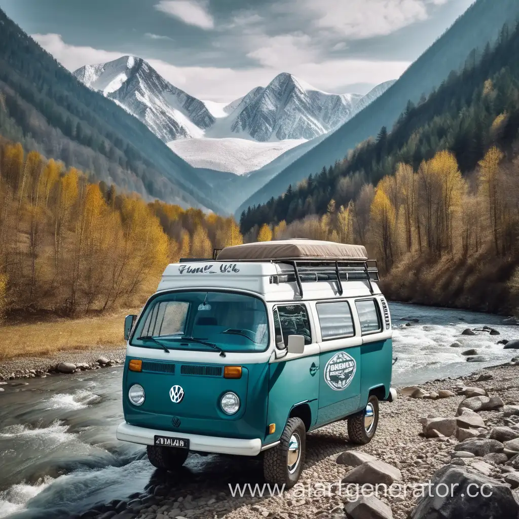 Volkswagen-T2-Adventure-by-the-Riverside-in-VanLife-Ural