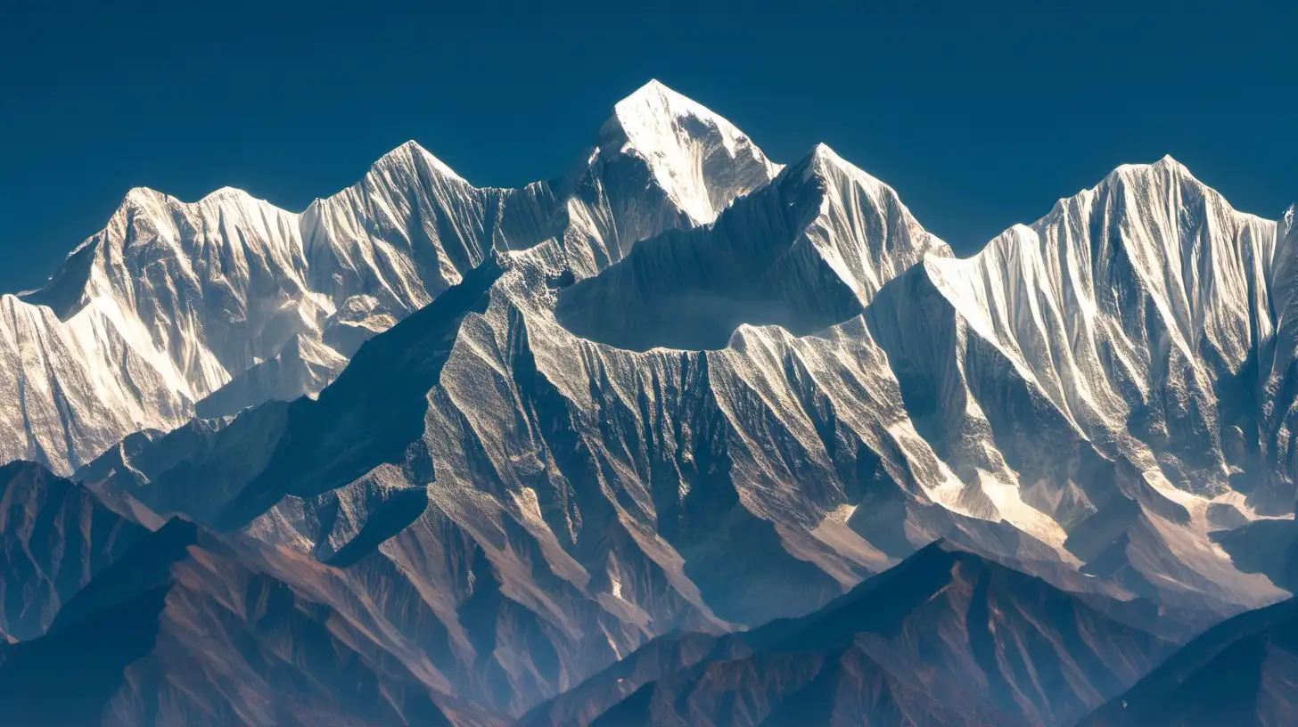 Majestic Himalayan Mountains Landscape A Breathtaking Panorama of Natures Grandeur