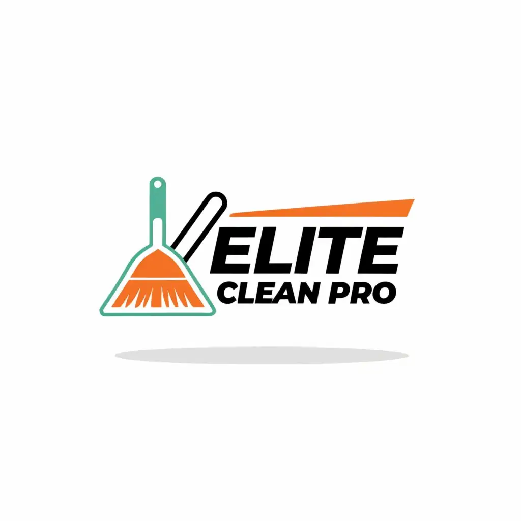 a logo design,with the text "Élite
Clean pro", main symbol:Cleaning services,Moderate,clear background