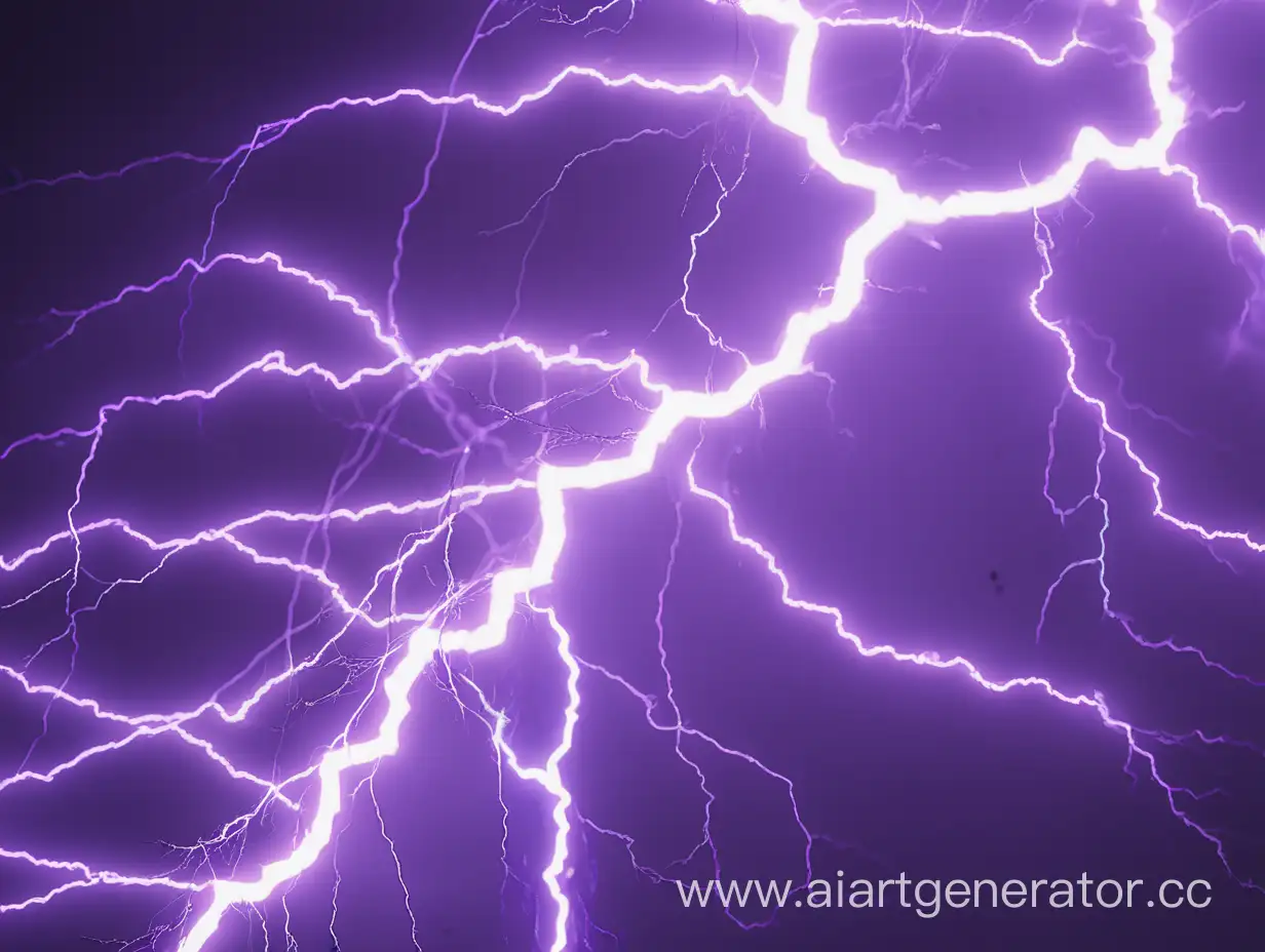 Vibrant-Purple-Lightning-Strikes-in-the-Night-Sky