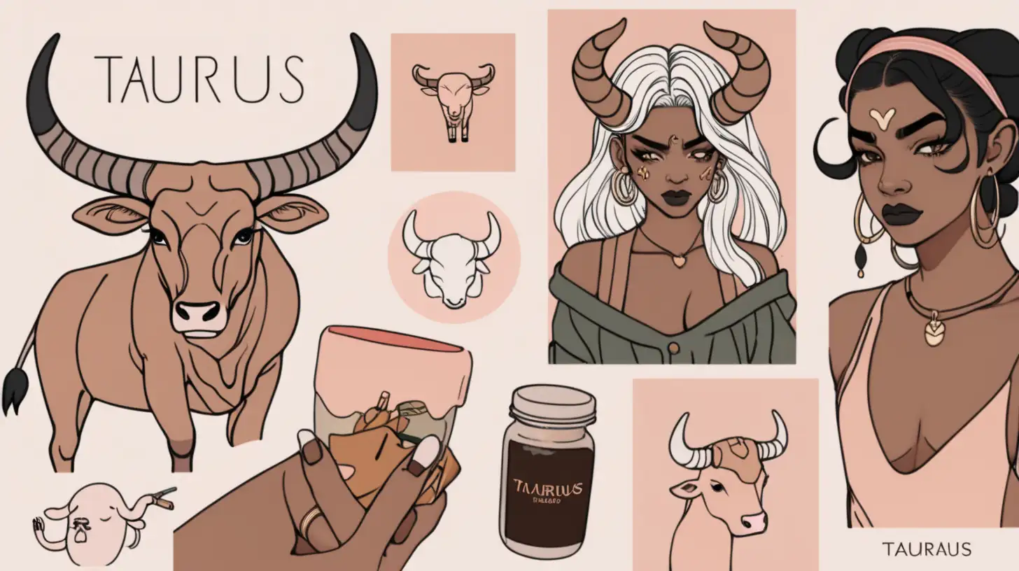 Taurus aesthetic. Personified. 
