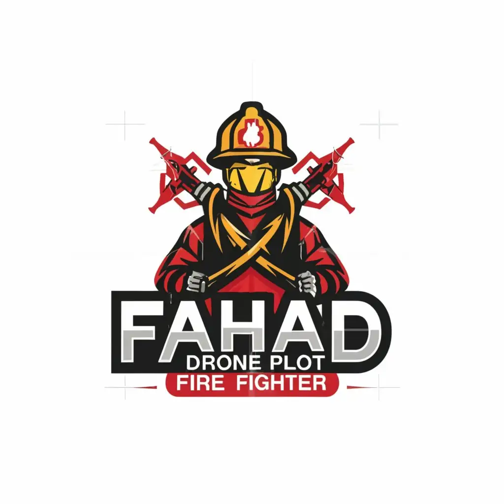 LOGO-Design-For-Fahad-Dynamic-Drone-Pilot-and-Firefighter-Emblem