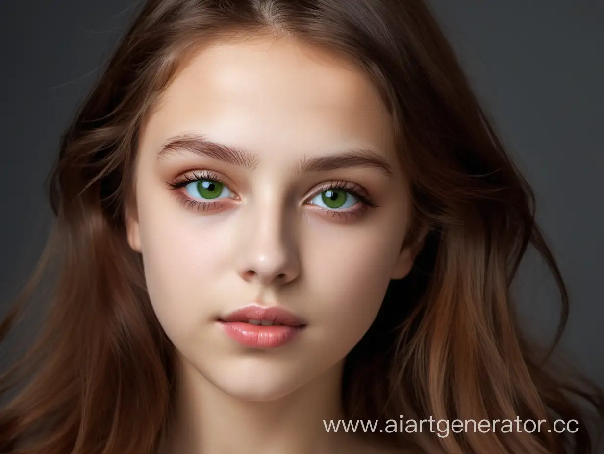 Charming-European-Girl-with-Chestnut-Hair-and-BrownGreen-Eyes