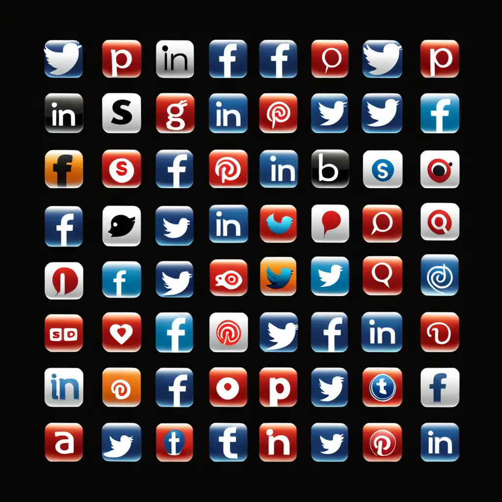 סמלים של רשתות חברתיות