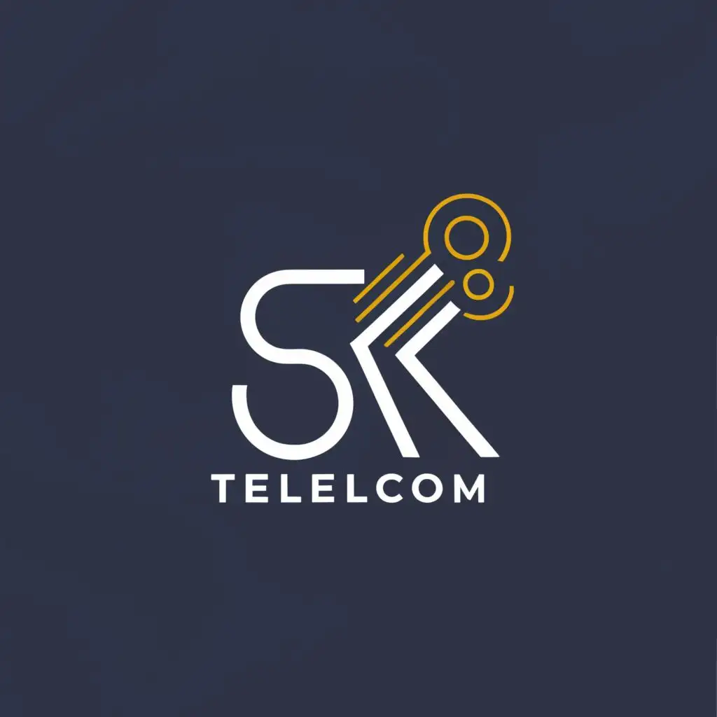 LOGO-Design-For-SK-Gupta-Telecom-Modern-Monogram-with-Telecom-Expertise