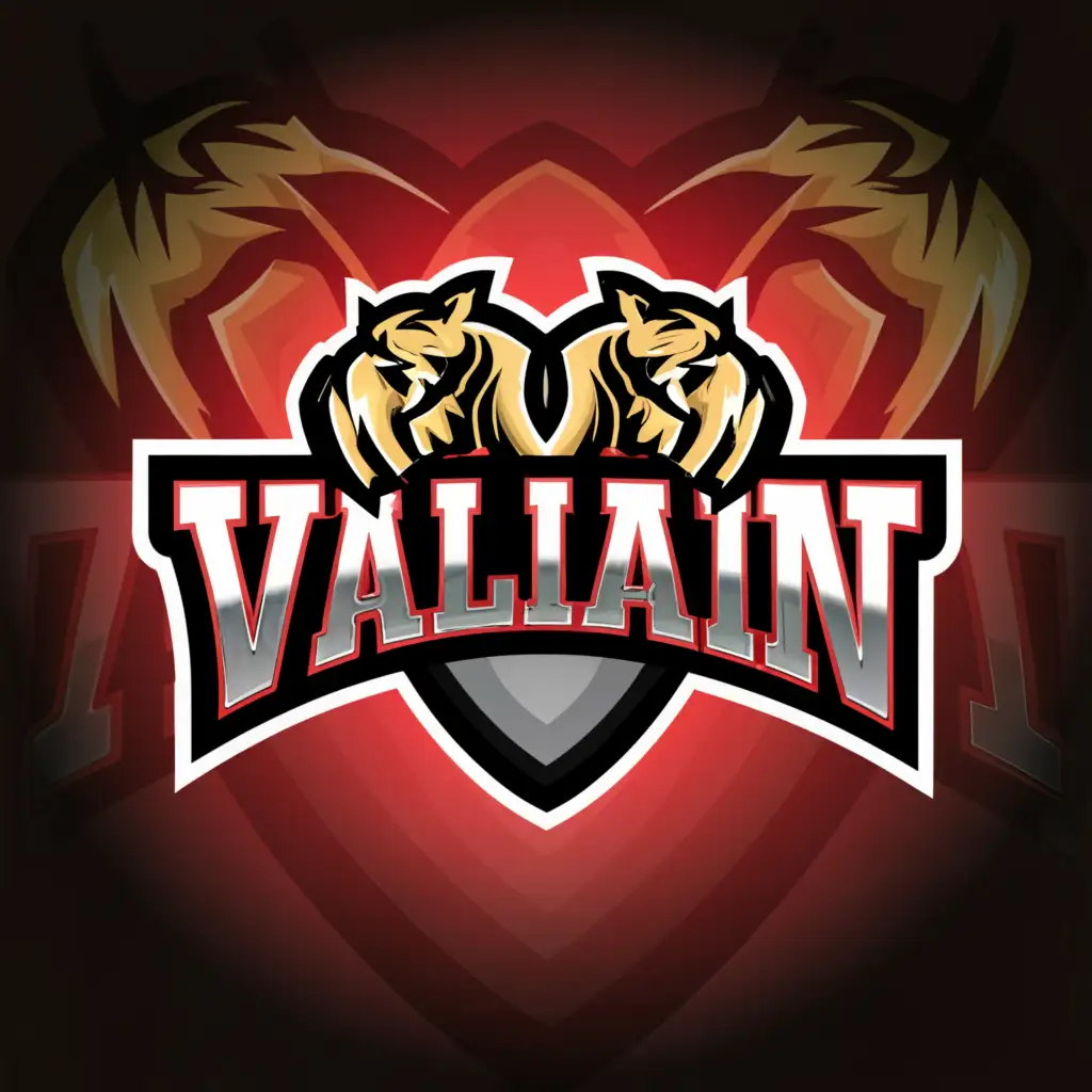 a logo design,with the text 'valiant', main symbol:paws,Moderate, be used in Sports Fitness industry, clear background