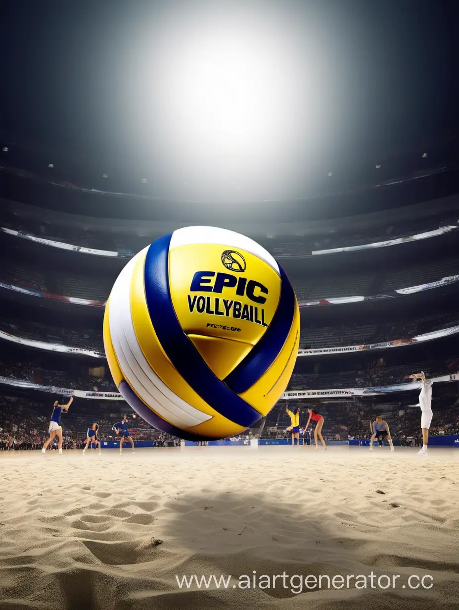 эпичная реклама волейбольного мяча