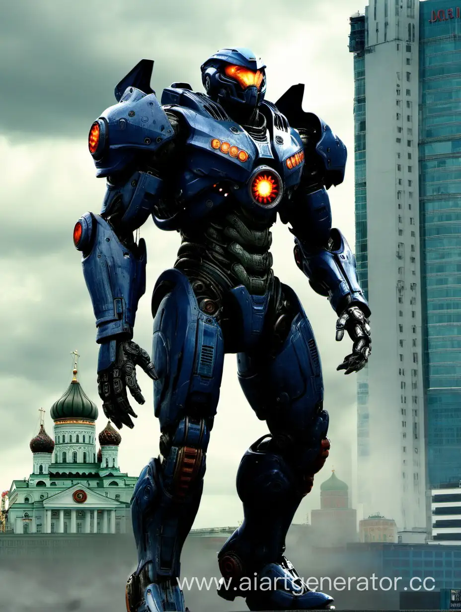Russian Jaeger, film Pacific Rim, Russia, Moscow, jaeger
