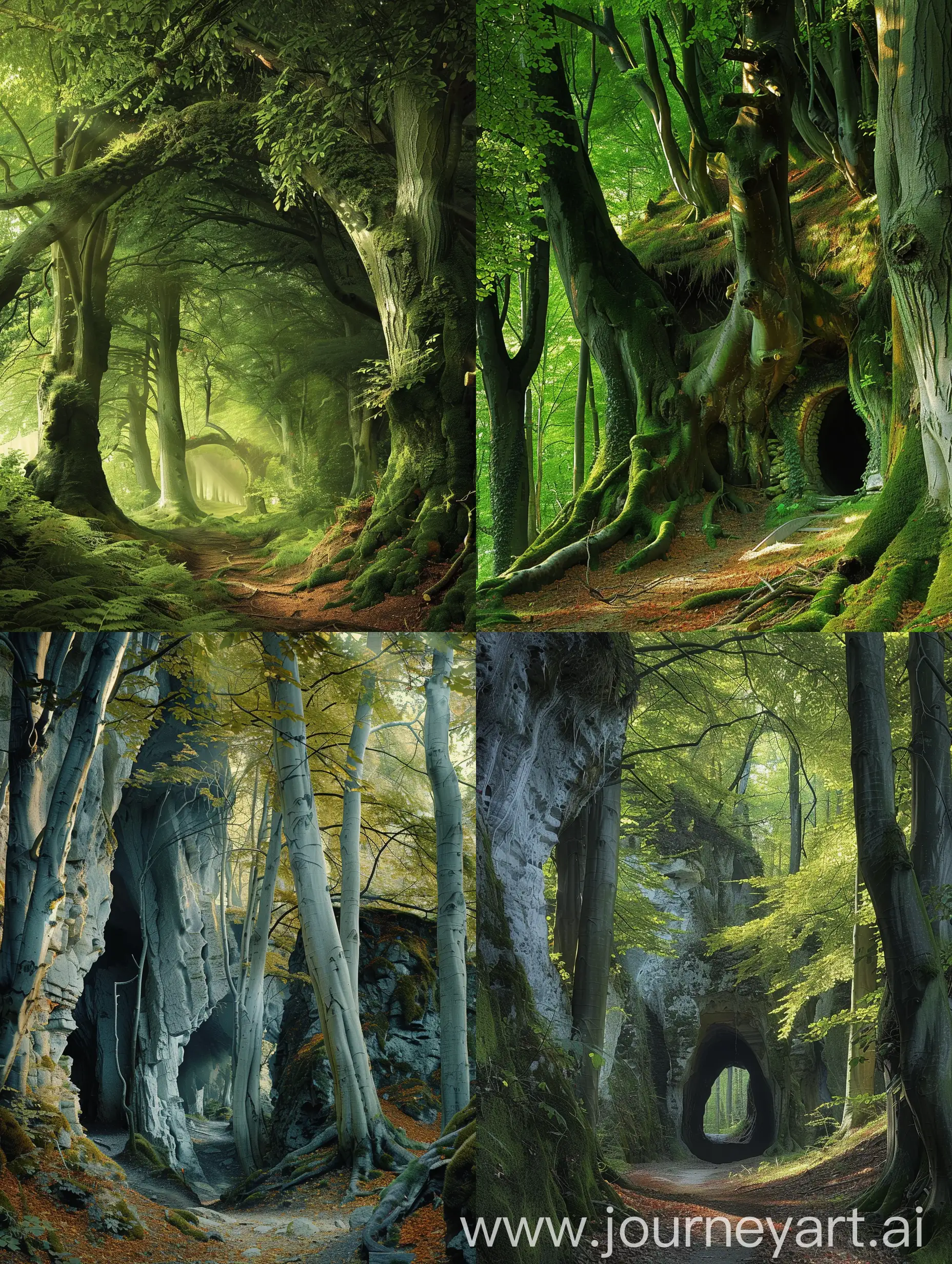 Enchanted-Beech-Forest-Gateway-to-the-Hidden-Elven-City