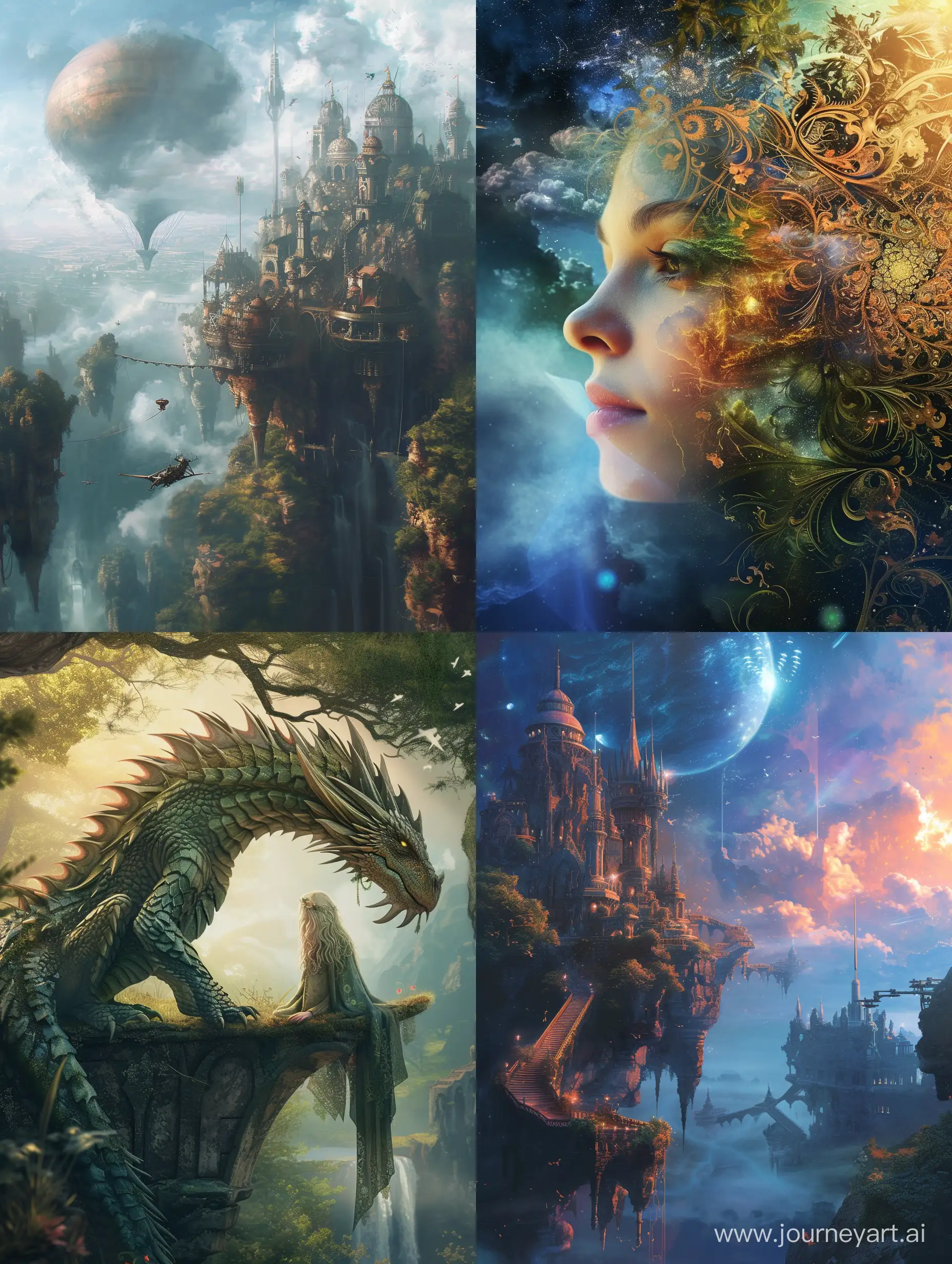 Enchanting-Fantasy-World-with-Vibrant-Colors-and-Unique-Creatures