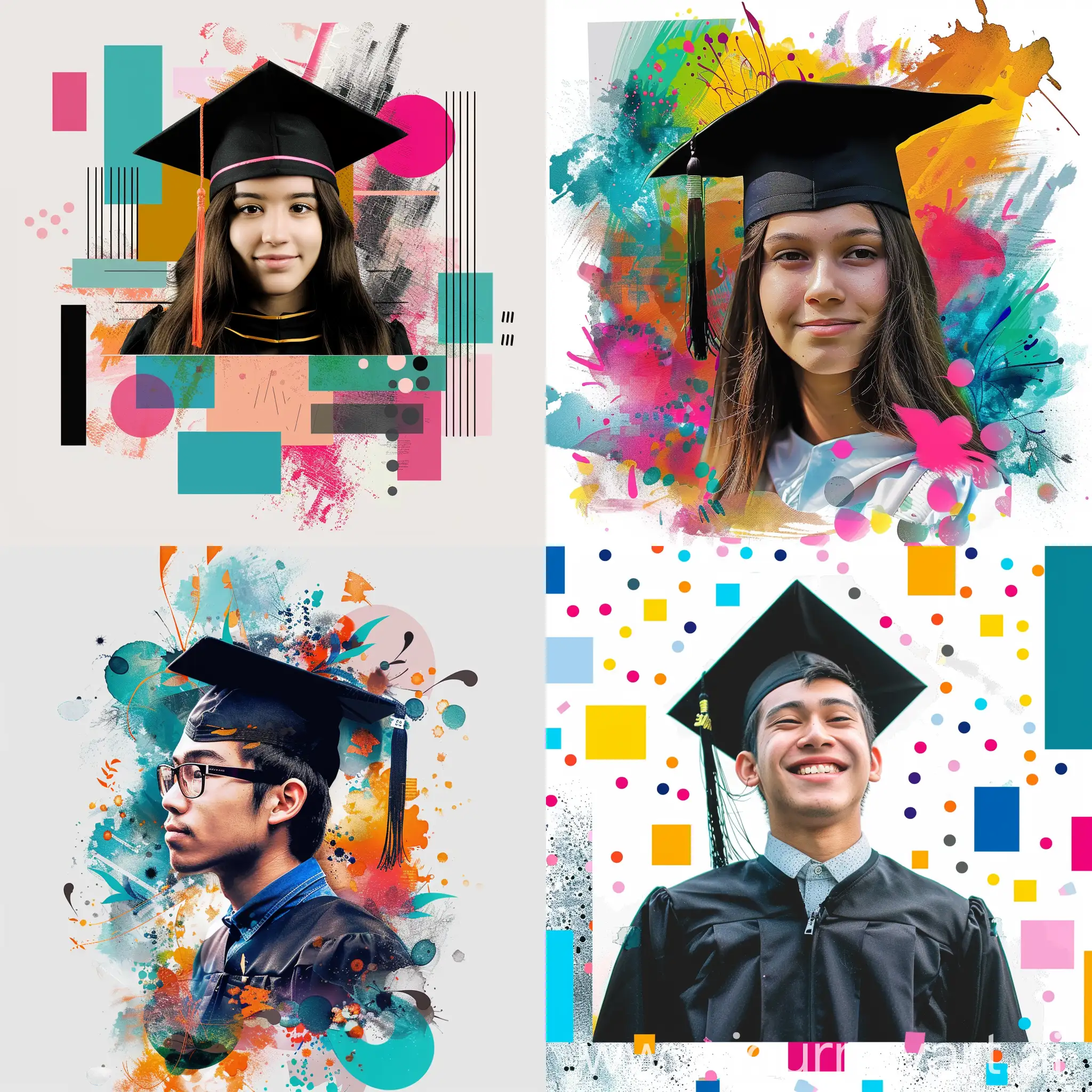 Multifaceted-Graduation-Collage-Celebratory-Graphic-Design-in-11-Aspect-Ratio