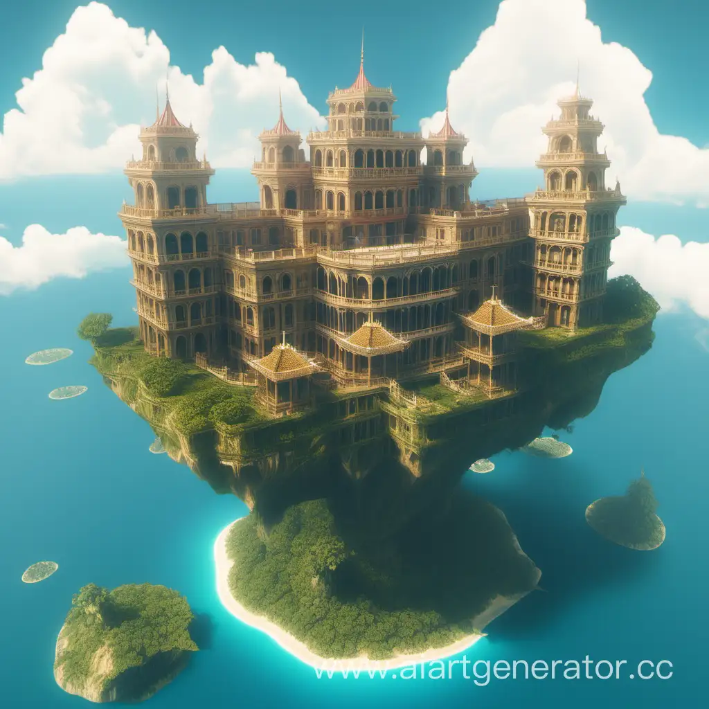 Enchanting-Flying-Islands-Palace-Whimsical-Fantasy-Art