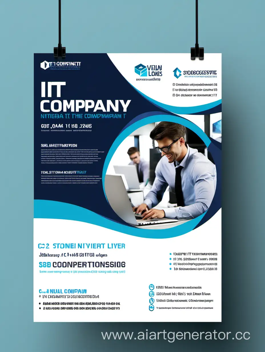 flyer for it company