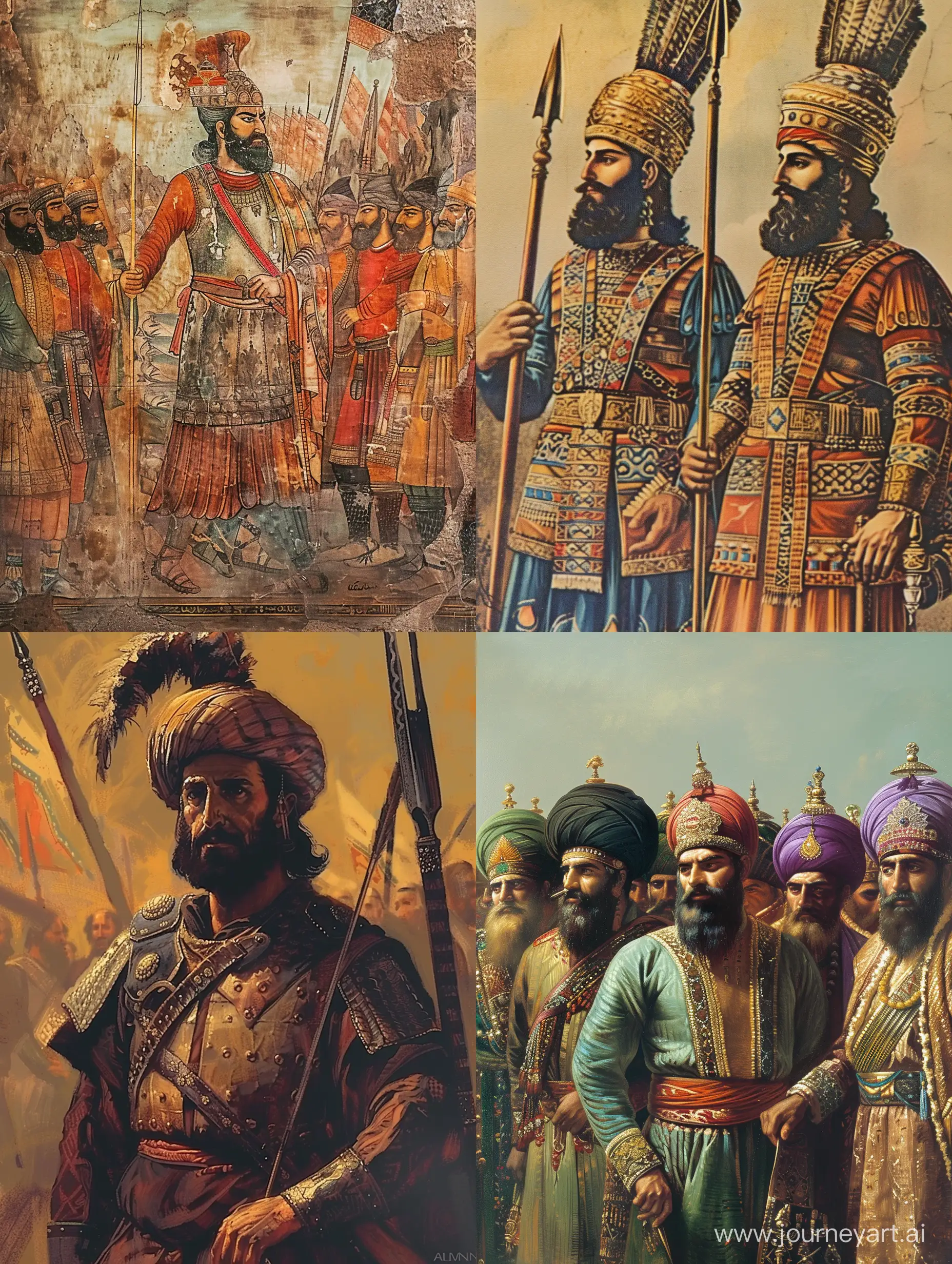 امپراتوری ایران و سریاز ایرانی