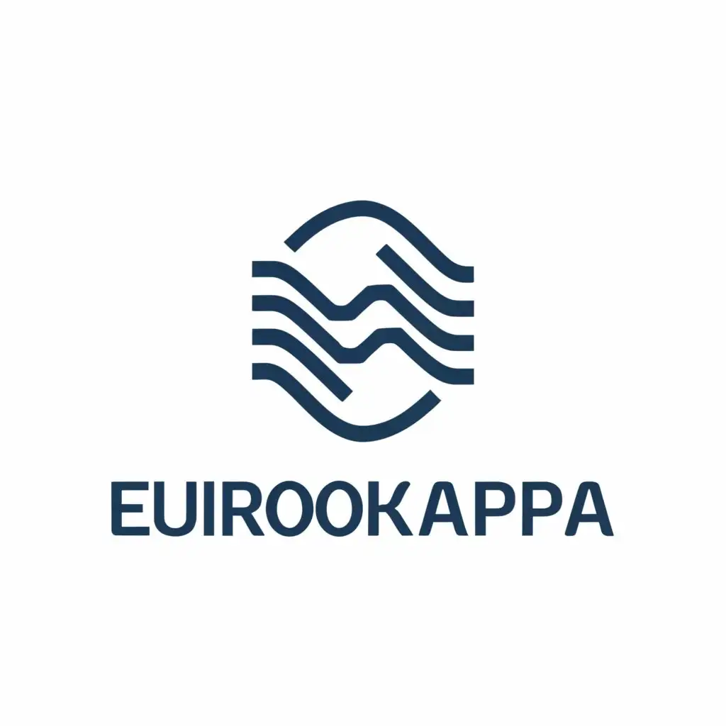 a logo design,with the text "EUROKAPPA ", main symbol:The main symbol of the logo could be an abstract representation of alignment, perhaps composed of sleek lines or geometric shapes that convey the idea of straightening or perfecting smiles. This symbolizes EUROKAPPA's core focus on clear aligners and its commitment to helping patients achieve confident smiles.,Moderate,be used in Religious industry,clear background