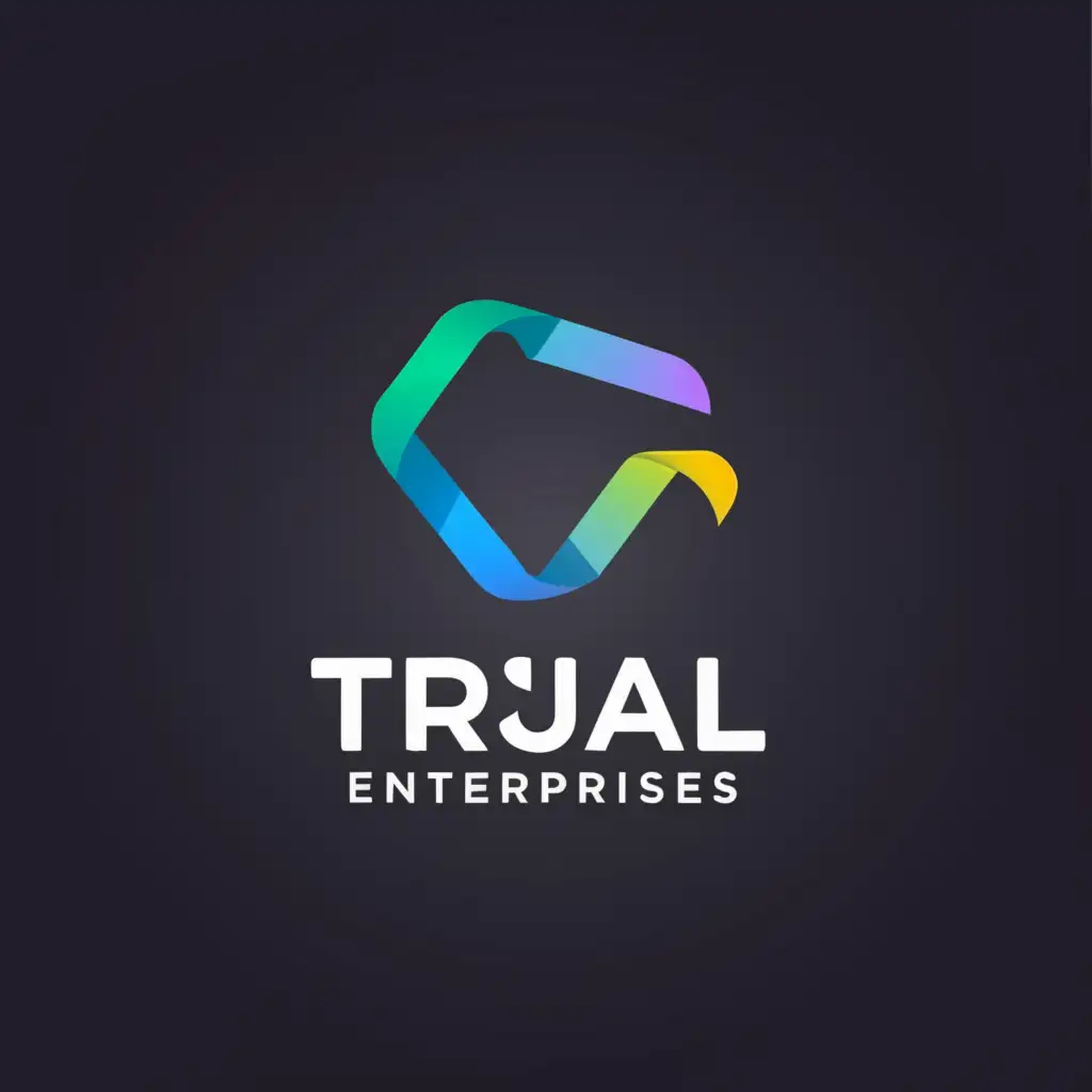 a logo design,with the text "TRIJAL ENTERPRISES", main symbol:CGWA,complex,clear background