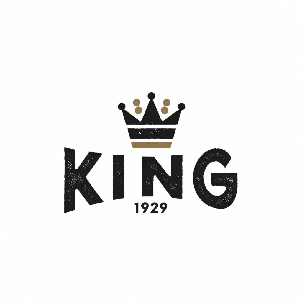 a logo design,with the text "King👑", main symbol:Shado 👑,Moderate,be used in Home Family industry,clear background