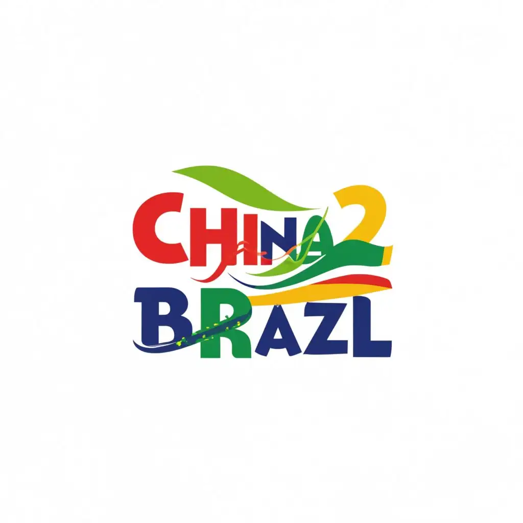 LOGO-Design-For-Import-and-Export-Products-CHINA2BRAZIL-in-Bold-Typography