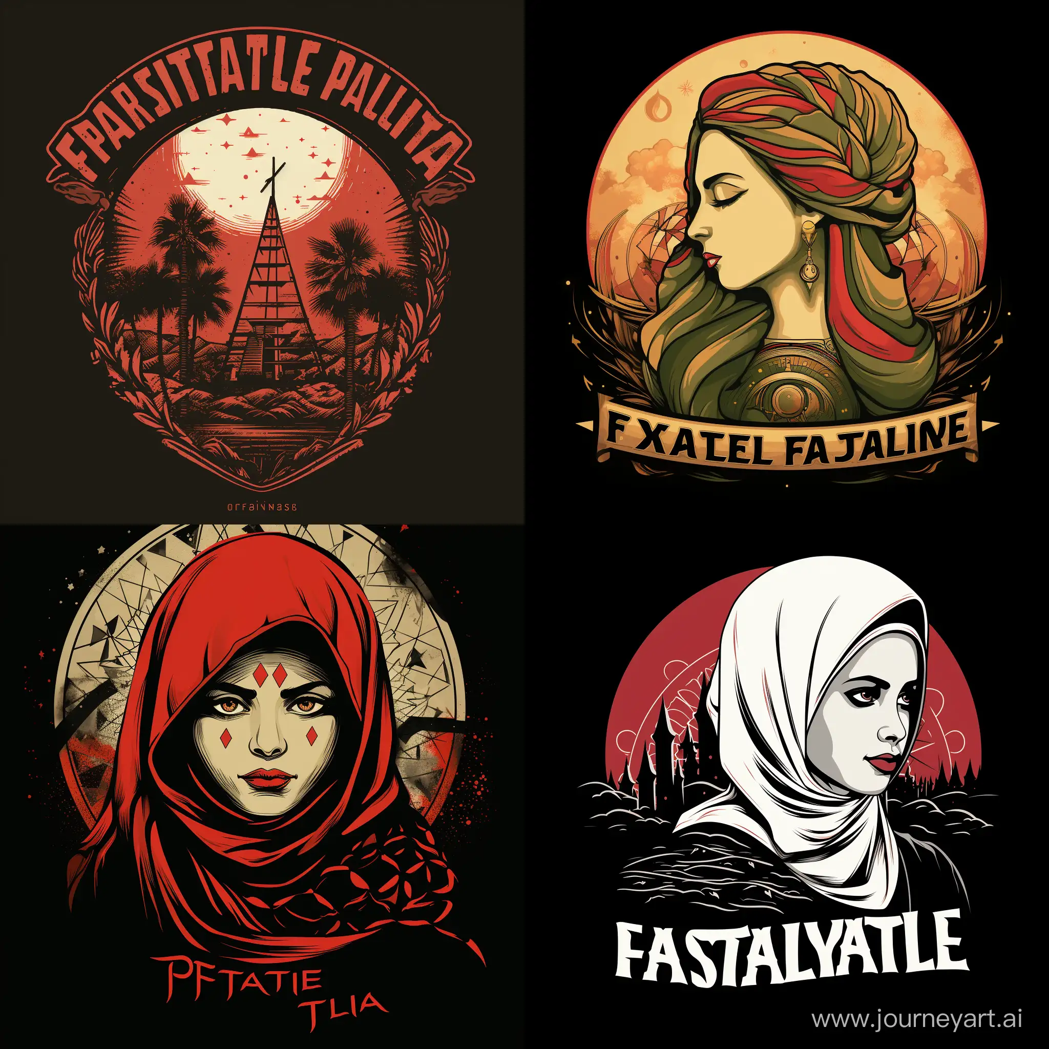 Free Palestine T-shirt design