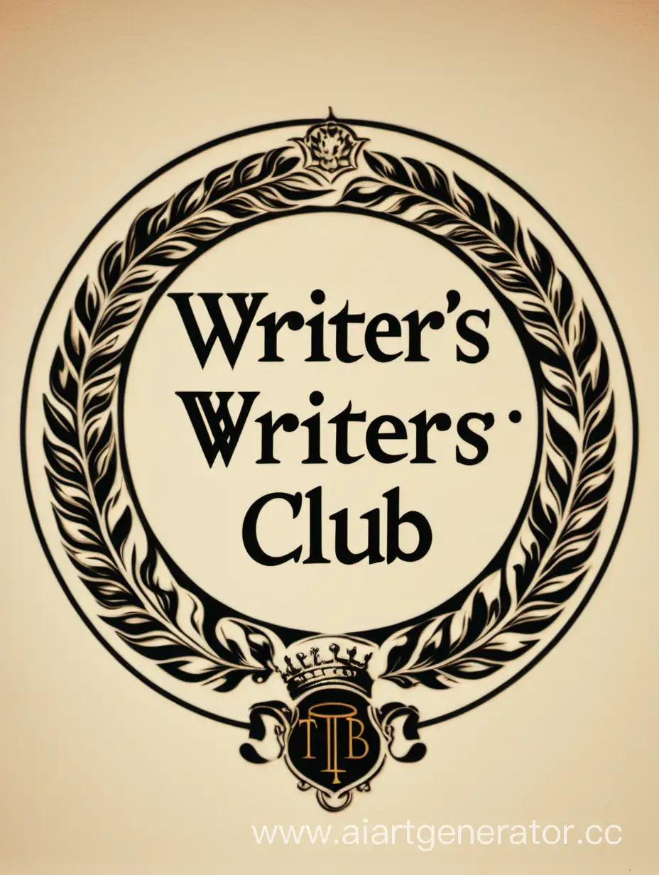 Эмблема писательского клуба