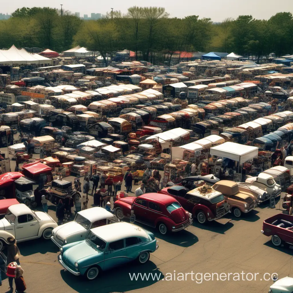 Vibrant-4K-Resolution-Auto-Moto-Flea-Market-Scene