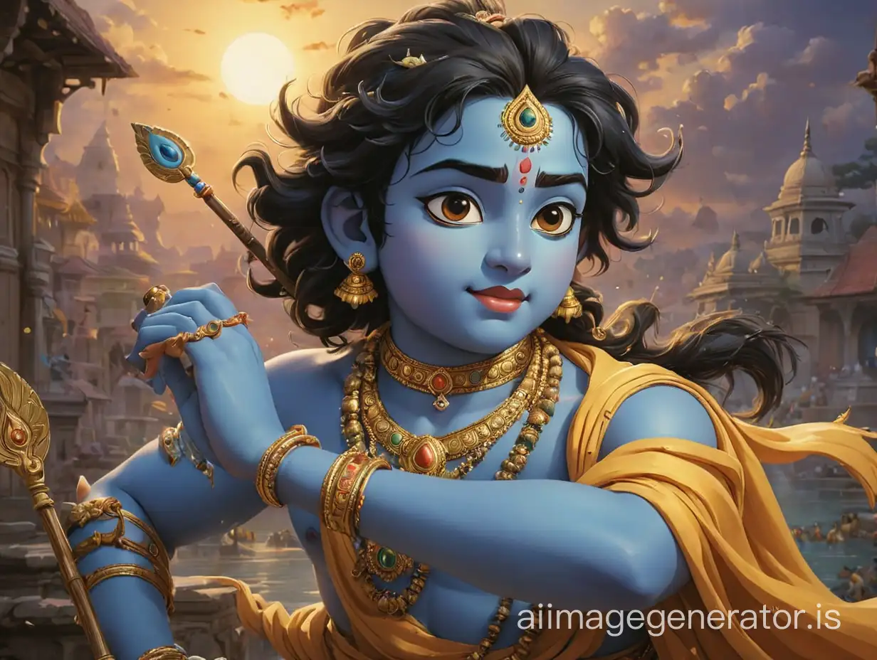 Transcendent-Depiction-of-Lord-Krishna-in-Universal-Form