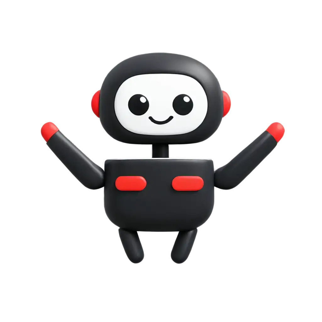Create-a-Vibrant-Cute-Chatbot-PNG-Logo-with-a-Bold-Black-and-Red-Color-Scheme