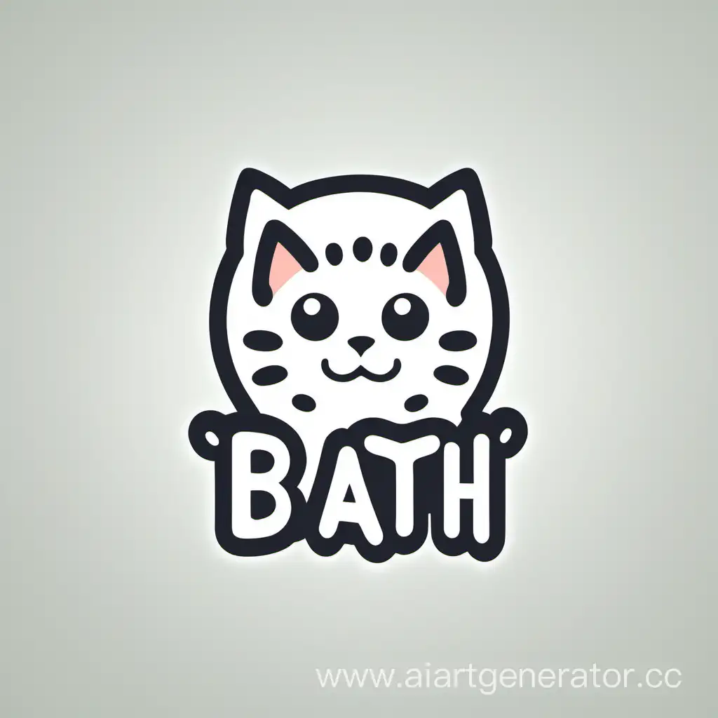 Whimsical-CatShaped-Logo-Adds-Playful-Charm-to-Bath-Products