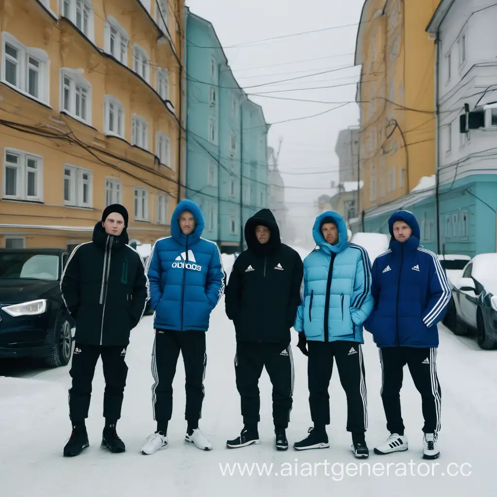 Winter-Street-Fashion-Russian-Guys-in-Adidas-Attire