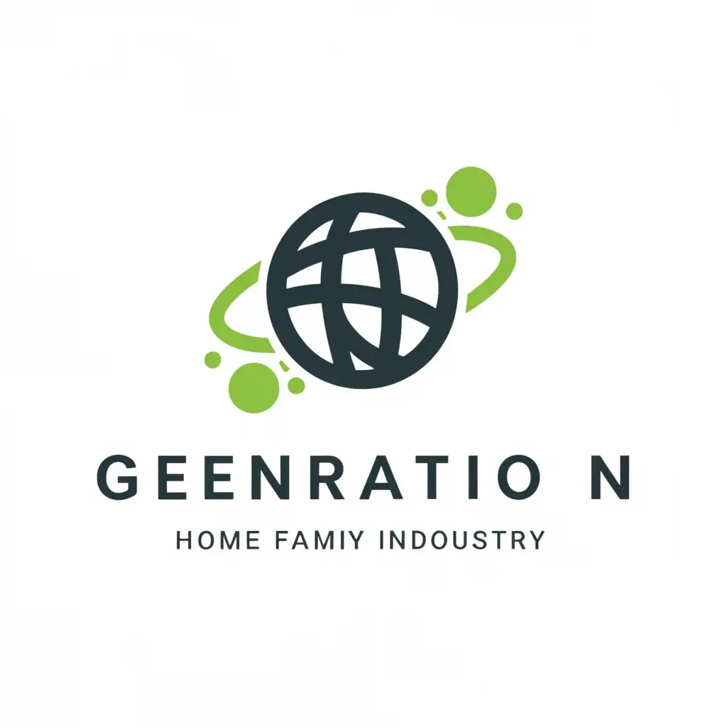a logo design,with the text "generation", main symbol:planet,Minimalistic,be used in Home Family industry,clear background