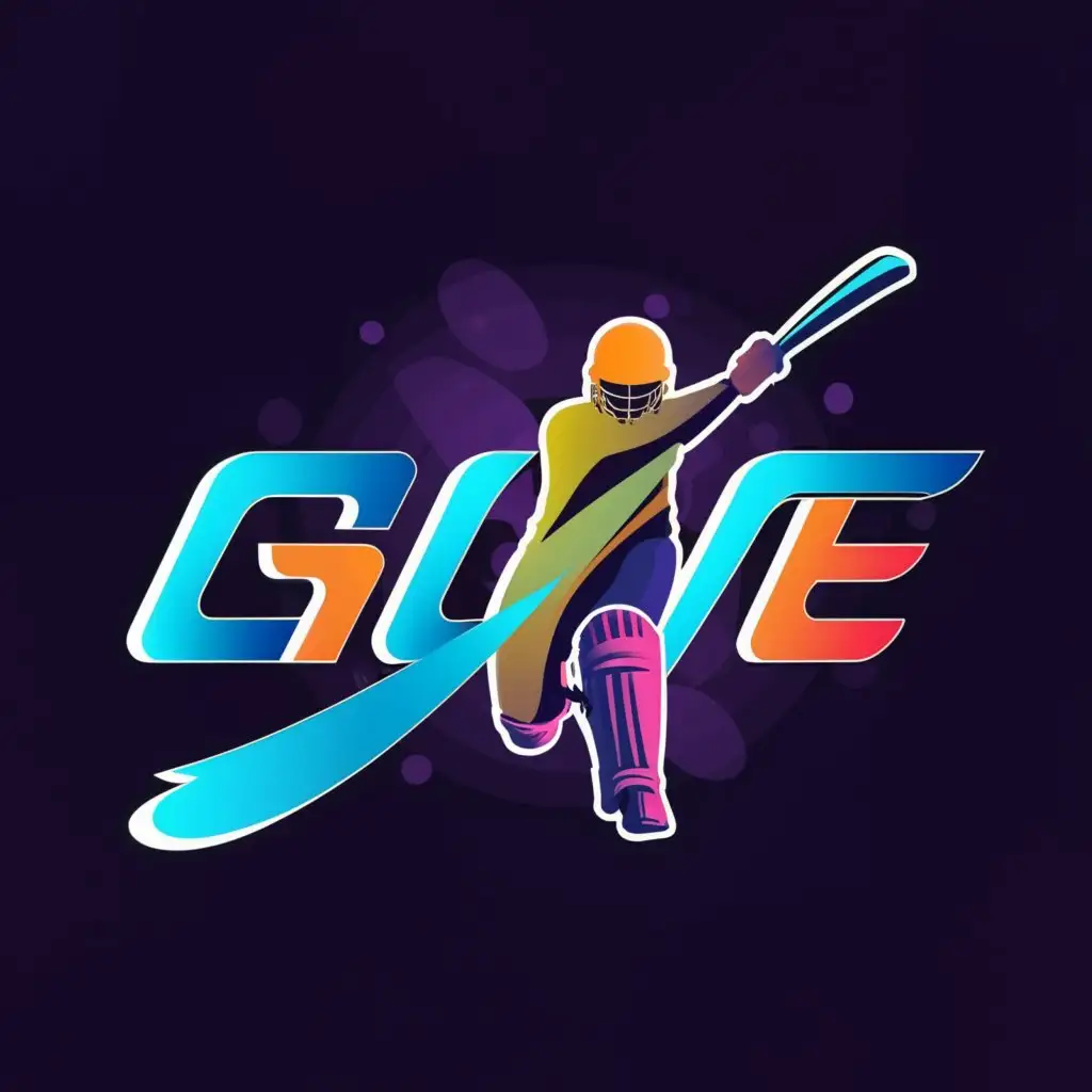 a logo design,with the text "Golive", main symbol:cricketbat & ball,sachin tendulkar,complex,be used in Education industry,clear background
