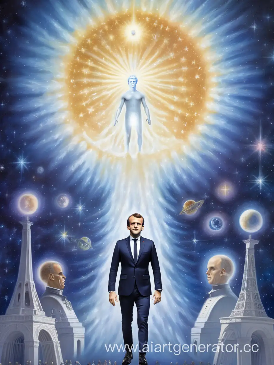 macron is an astral  entity 