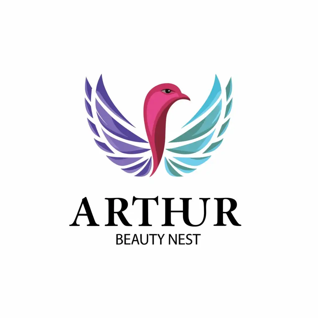 a logo design,with the text ARTHUR BEAUTY NEST, main symbol:BEAUTY, Moderate, clear background