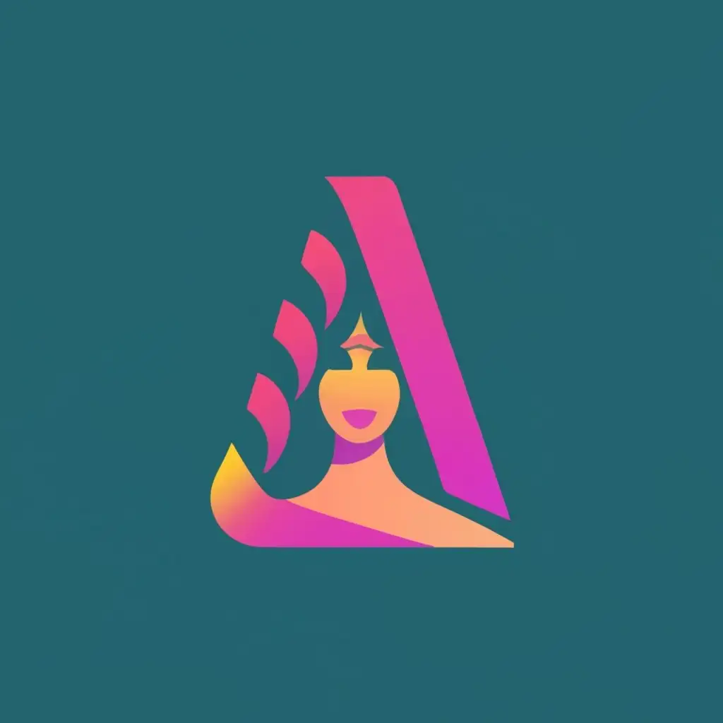 LOGO-Design-for-Anahid-Modern-Typography-for-Beauty-AI-Mobile-App
