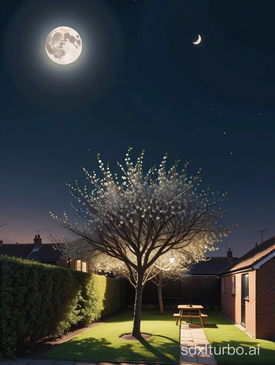 'little yard' 'blackthorn tree' 'dove' 'moonlight' 'I'