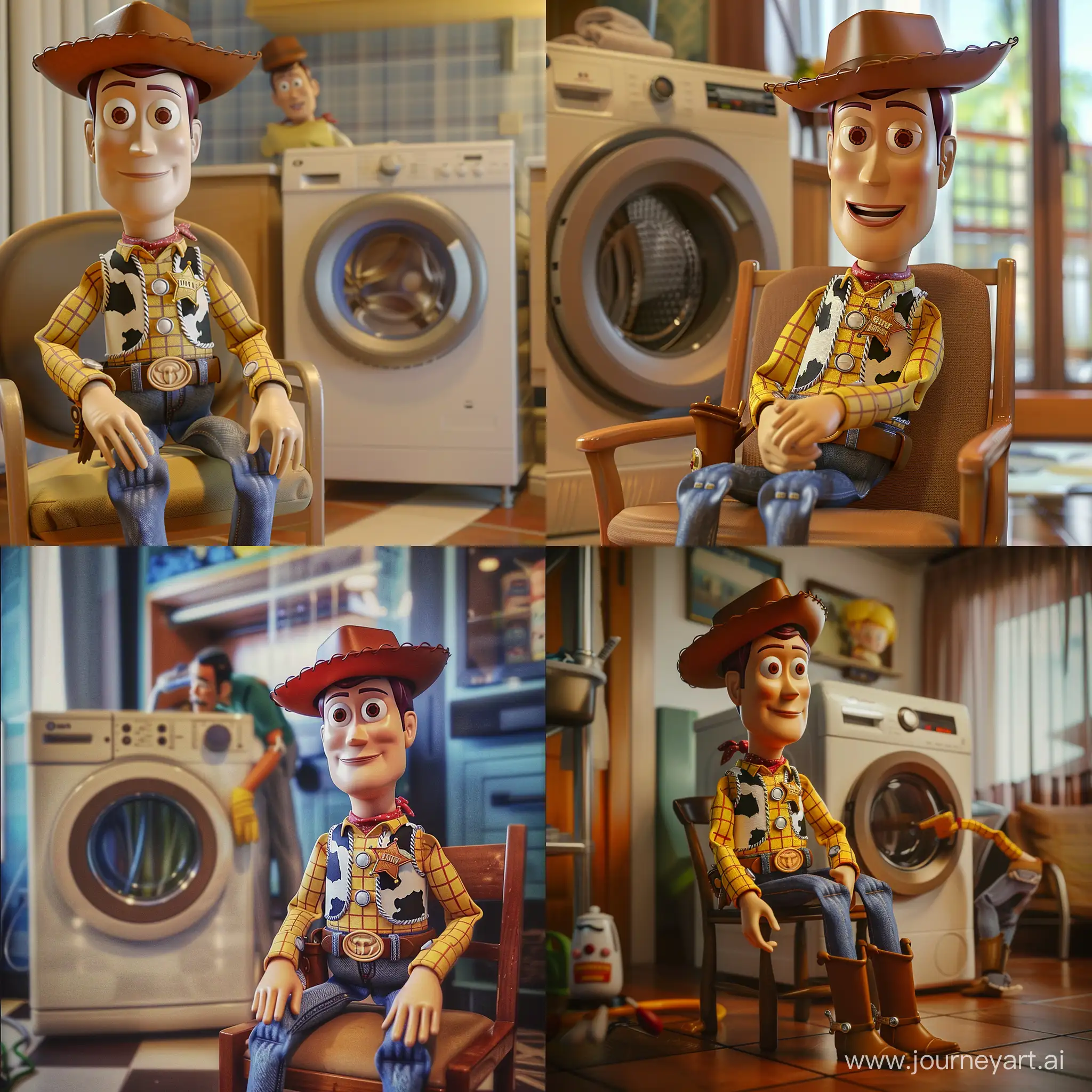 Woody-Toy-Story-Smiling-in-Hotel-Room-Waiting-for-Repairman