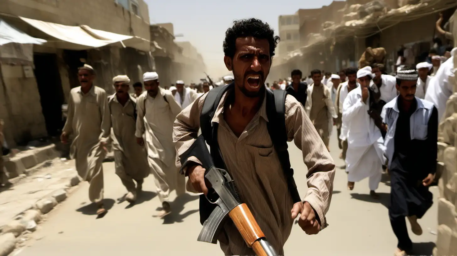 Yemeni Man in Armed Resistance Against Americans