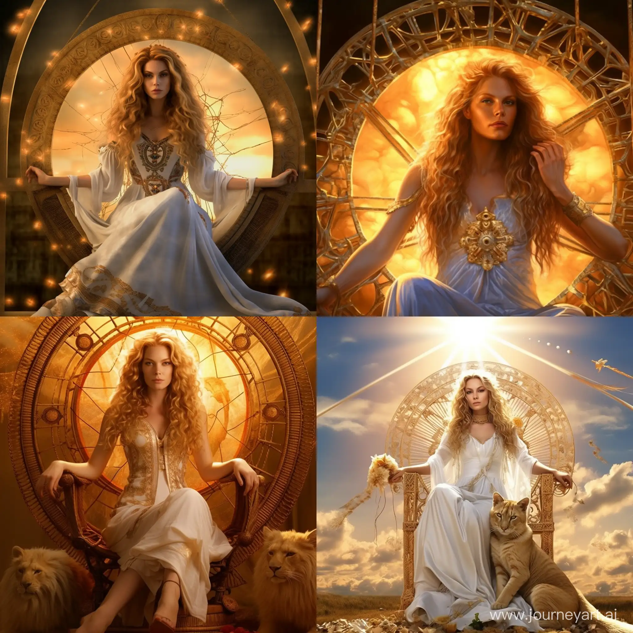 Goddess-Mokosh-Weaving-the-Threads-of-Fate-with-a-GoldenHaired-Companion